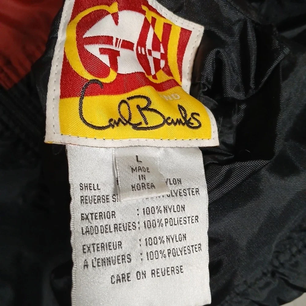 VTG 90s Washington Redskins REVERSIBLE NFL Jacket G-III Carl‎ Banks Men's Large - Picture 12 of 16
